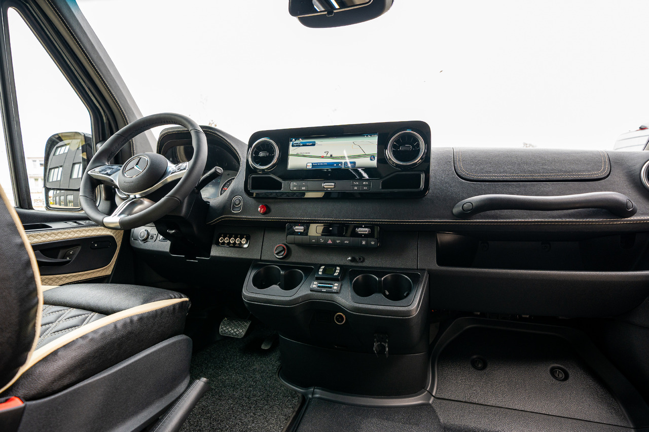 Nauja Mikroautobusas, Keleivinis furgonas MERCEDES-BENZ SPRINTER 519 CDI (MB BUSPERFECT): foto 16