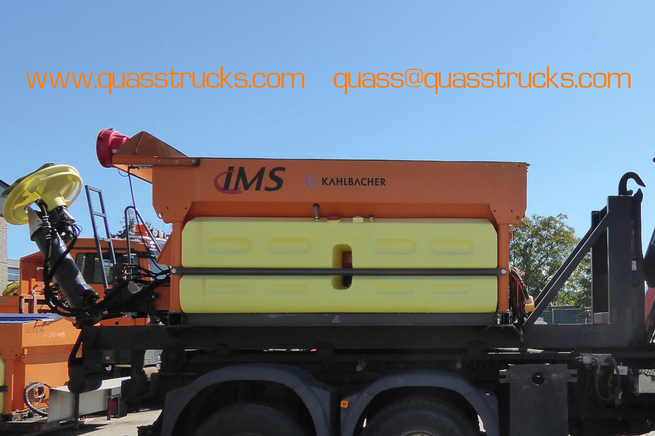 KÜPPER-WEISSSER/GMEINER/BUCHER Feuchtsalzstreuer Salzstreuer Streuer auf Abrollgestell - Smėlio/ Druskos barstytuvas - Hook-lift sunkvežimis: foto 3 KÜPPER-WEISSSER/GMEINER/BUCHER Feuchtsalzstreuer Salzstreuer Streuer auf Abrollgestell - Smėlio/ Druskos barstytuvas - Hook-lift sunkvežimis: foto 3