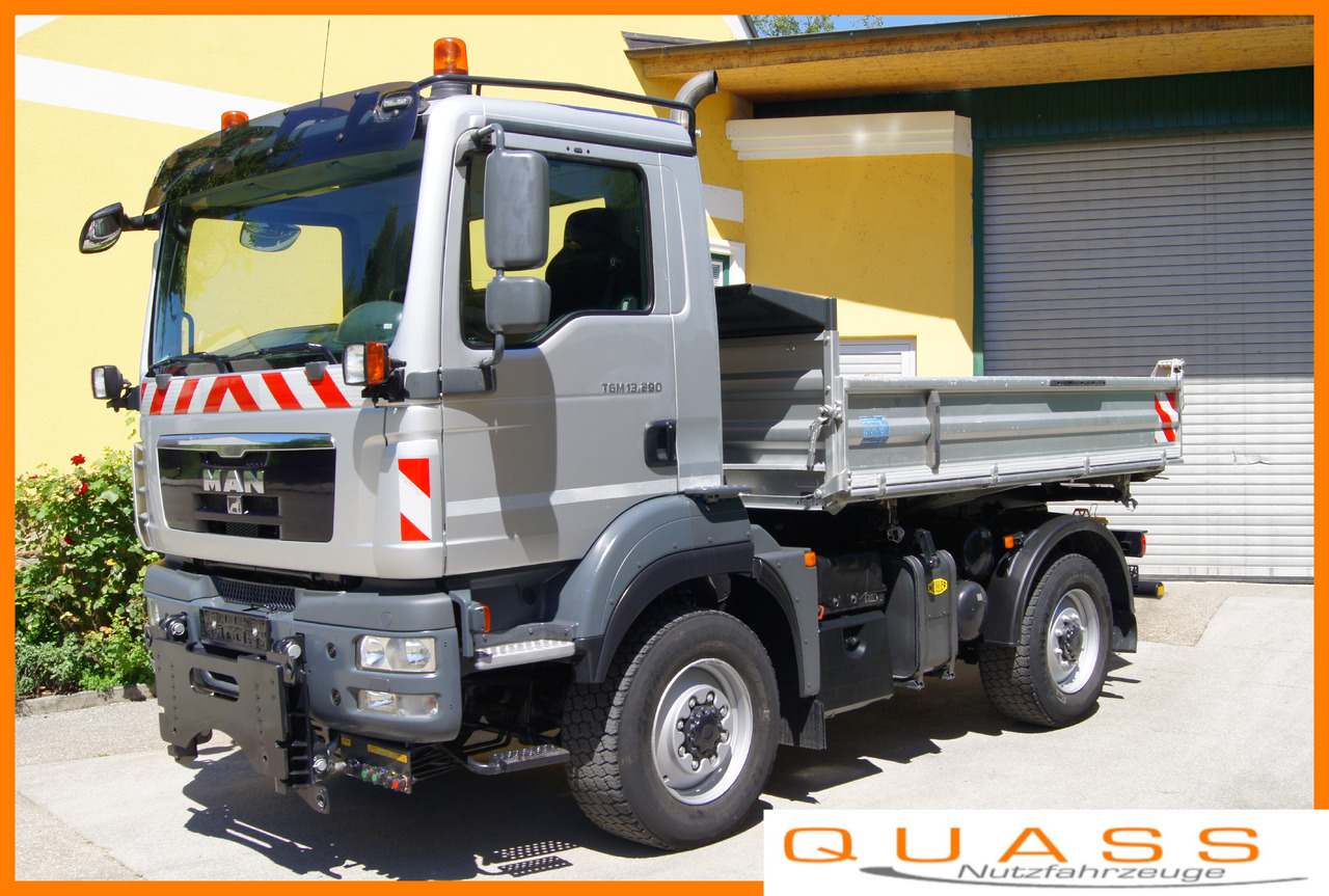 MAN TGM 13.290/4x4/TÜV/Euro 5/einzelbereift/Winterdienst - Savivartis sunkvežimis: foto 1 MAN TGM 13.290/4x4/TÜV/Euro 5/einzelbereift/Winterdienst - Savivartis sunkvežimis: foto 1