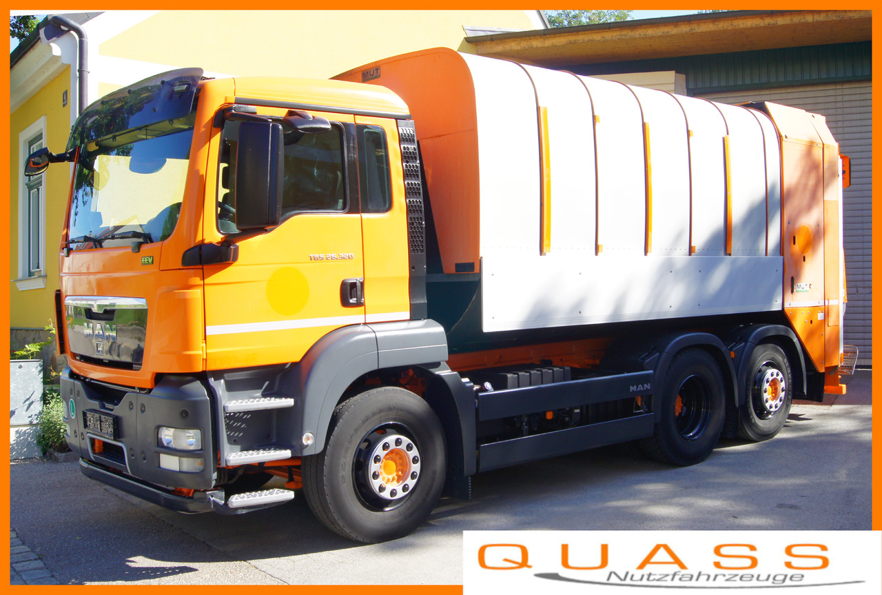 MAN TGS 26.320 BL 6x2-2/Euro 5/MUT FAUN Rotopress/ZOELLER - Šiukšliavežis: foto 1 MAN TGS 26.320 BL 6x2-2/Euro 5/MUT FAUN Rotopress/ZOELLER - Šiukšliavežis: foto 1