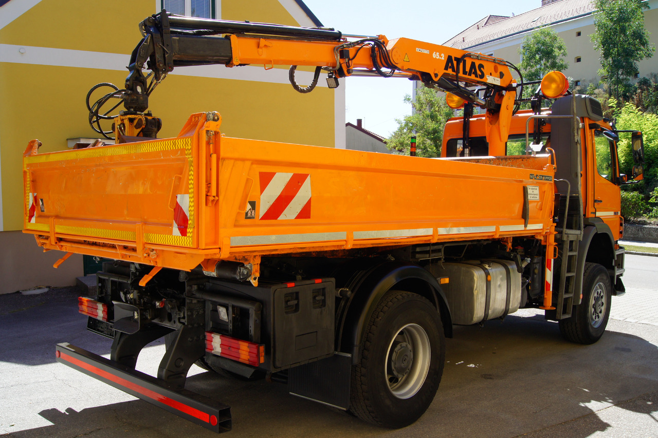 MERCEDES-BENZ AXOR 1829 4x4/EURO 5/ATLAS 65.2/MEILLER/Winterdienst - Sunkvežimis su kranu: foto 5 MERCEDES-BENZ AXOR 1829 4x4/EURO 5/ATLAS 65.2/MEILLER/Winterdienst - Sunkvežimis su kranu: foto 5