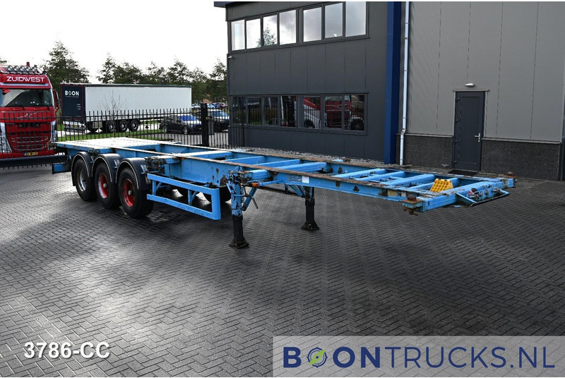Blumhardt Cont.-Sal 40.24 E FIXED CHASSIS | 2x20-30-40ft * STEEL SUSPENSION * 5450 KG * BPW - Konteineris-vežimus/ Sukeisti kūną puspriekabė: foto 3 Blumhardt Cont.-Sal 40.24 E FIXED CHASSIS | 2x20-30-40ft * STEEL SUSPENSION * 5450 KG * BPW - Konteineris-vežimus/ Sukeisti kūną puspriekabė: foto 3