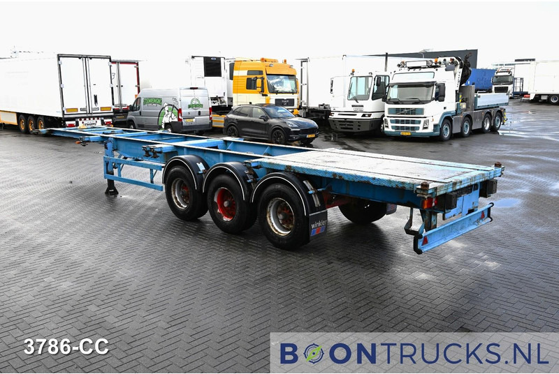 Blumhardt Cont.-Sal 40.24 E FIXED CHASSIS | 2x20-30-40ft * STEEL SUSPENSION * 5450 KG * BPW - Konteineris-vežimus/ Sukeisti kūną puspriekabė: foto 2 Blumhardt Cont.-Sal 40.24 E FIXED CHASSIS | 2x20-30-40ft * STEEL SUSPENSION * 5450 KG * BPW - Konteineris-vežimus/ Sukeisti kūną puspriekabė: foto 2