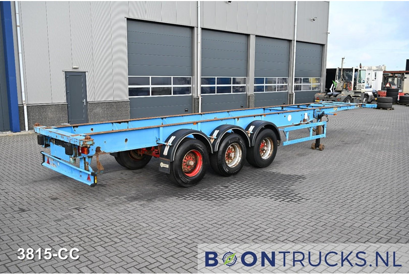 Blumhardt Cont.-Sal 40.24 E FIXED CHASSIS | 40ft * STEEL SUSPENSION * 4700 KG * BPW - Konteineris-vežimus/ Sukeisti kūną puspriekabė: foto 1 Blumhardt Cont.-Sal 40.24 E FIXED CHASSIS | 40ft * STEEL SUSPENSION * 4700 KG * BPW - Konteineris-vežimus/ Sukeisti kūną puspriekabė: foto 1