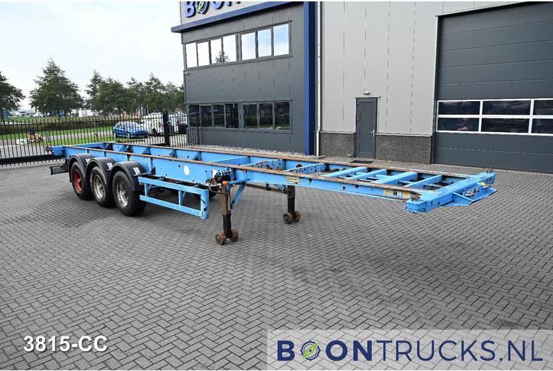 Blumhardt Cont.-Sal 40.24 E FIXED CHASSIS | 40ft * STEEL SUSPENSION * 4700 KG * BPW - Konteineris-vežimus/ Sukeisti kūną puspriekabė: foto 3 Blumhardt Cont.-Sal 40.24 E FIXED CHASSIS | 40ft * STEEL SUSPENSION * 4700 KG * BPW - Konteineris-vežimus/ Sukeisti kūną puspriekabė: foto 3