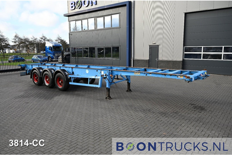 Blumhardt Cont.-Sal 40.24 E FIXED CHASSIS | 40ft * STEEL SUSPENSION * BPW / DRUM - Konteineris-vežimus/ Sukeisti kūną puspriekabė: foto 3 Blumhardt Cont.-Sal 40.24 E FIXED CHASSIS | 40ft * STEEL SUSPENSION * BPW / DRUM - Konteineris-vežimus/ Sukeisti kūną puspriekabė: foto 3