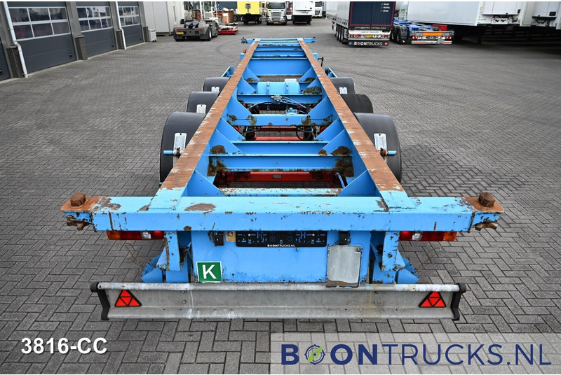 Blumhardt Cont.-Sal 40.24 E FIXED CHASSIS | 40ft * STEEL SUSPENSION * BPW / DRUM - Konteineris-vežimus/ Sukeisti kūną puspriekabė: foto 5 Blumhardt Cont.-Sal 40.24 E FIXED CHASSIS | 40ft * STEEL SUSPENSION * BPW / DRUM - Konteineris-vežimus/ Sukeisti kūną puspriekabė: foto 5