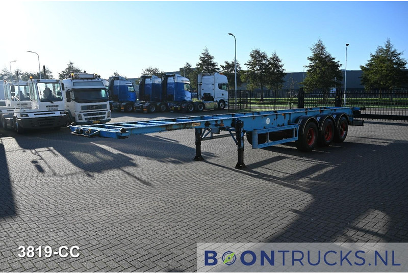 Blumhardt Cont.-Sal 40.24 E FIXXED CHASSIS | 40ft * STEEL SUSPENSION * BPW * 4560KG - Konteineris-vežimus/ Sukeisti kūną puspriekabė: foto 4 Blumhardt Cont.-Sal 40.24 E FIXXED CHASSIS | 40ft * STEEL SUSPENSION * BPW * 4560KG - Konteineris-vežimus/ Sukeisti kūną puspriekabė: foto 4