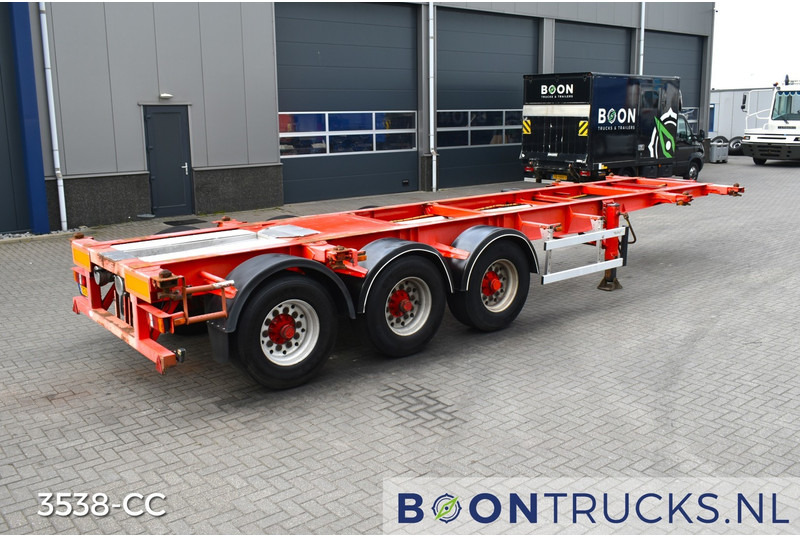 Burg BPO 12-27 CCXGX-00 TANK CHASSIS | 20-30ft * 3800 Kg * NL TRAILER - Konteineris-vežimus/ Sukeisti kūną puspriekabė: foto 1 Burg BPO 12-27 CCXGX-00 TANK CHASSIS | 20-30ft * 3800 Kg * NL TRAILER - Konteineris-vežimus/ Sukeisti kūną puspriekabė: foto 1