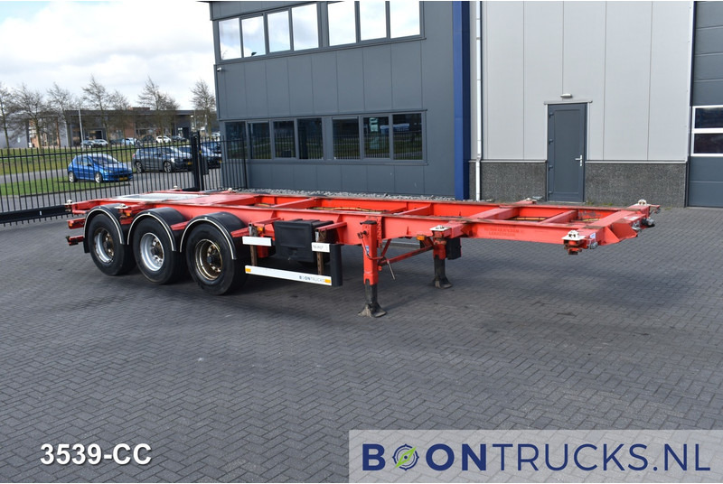 Burg BPO 12-27 CCXGX-00 TANK CHASSIS | 20-30ft * 3800 Kg * NL TRAILER - Konteineris-vežimus/ Sukeisti kūną puspriekabė: foto 4 Burg BPO 12-27 CCXGX-00 TANK CHASSIS | 20-30ft * 3800 Kg * NL TRAILER - Konteineris-vežimus/ Sukeisti kūną puspriekabė: foto 4
