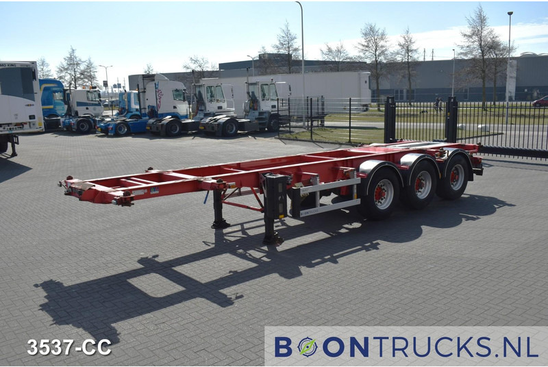 Burg BPO 12 27 CCXGX 01 TANK CHASSIS | 20-30ft * 3850 Kg * ADR * NL TRAILER - Konteineris-vežimus/ Sukeisti kūną puspriekabė: foto 4 Burg BPO 12 27 CCXGX 01 TANK CHASSIS | 20-30ft * 3850 Kg * ADR * NL TRAILER - Konteineris-vežimus/ Sukeisti kūną puspriekabė: foto 4