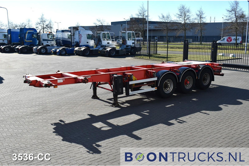 Burg BPO 12 27CDM12 TANK CHASSIS | 20-30ft * 3800 Kg * NL TRAILER - Konteineris-vežimus/ Sukeisti kūną puspriekabė: foto 5 Burg BPO 12 27CDM12 TANK CHASSIS | 20-30ft * 3800 Kg * NL TRAILER - Konteineris-vežimus/ Sukeisti kūną puspriekabė: foto 5