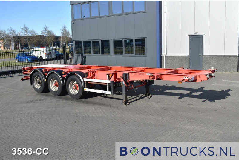 Burg BPO 12 27CDM12 TANK CHASSIS | 20-30ft * 3800 Kg * NL TRAILER - Konteineris-vežimus/ Sukeisti kūną puspriekabė: foto 4 Burg BPO 12 27CDM12 TANK CHASSIS | 20-30ft * 3800 Kg * NL TRAILER - Konteineris-vežimus/ Sukeisti kūną puspriekabė: foto 4