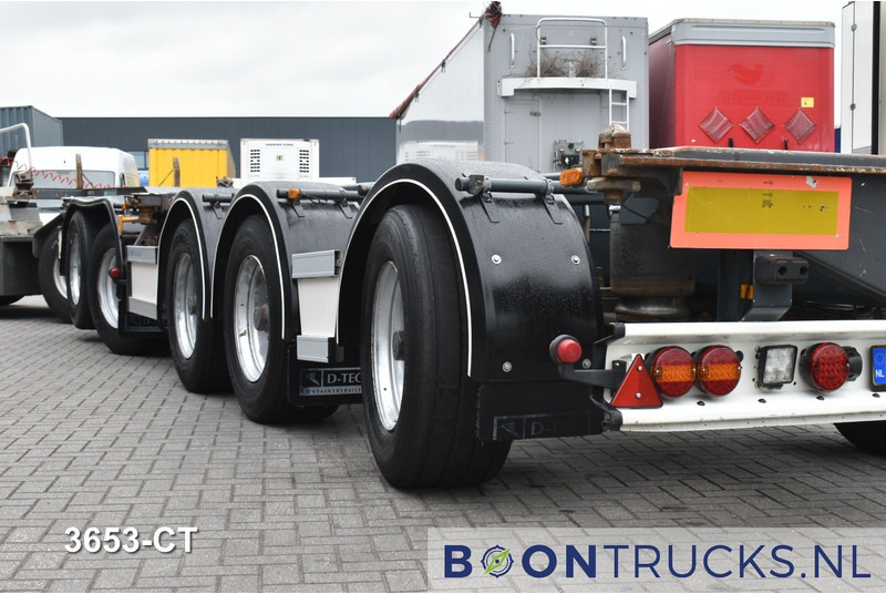 D-Tec CT-60-05D COMBITRAILER | 2x20-30-40-45ft HC * 3x STEERING * 3x LIFT AXLE * NL TRAILER - Konteineris-vežimus/ Sukeisti kūną puspriekabė: foto 2 D-Tec CT-60-05D COMBITRAILER | 2x20-30-40-45ft HC * 3x STEERING * 3x LIFT AXLE * NL TRAILER - Konteineris-vežimus/ Sukeisti kūną puspriekabė: foto 2