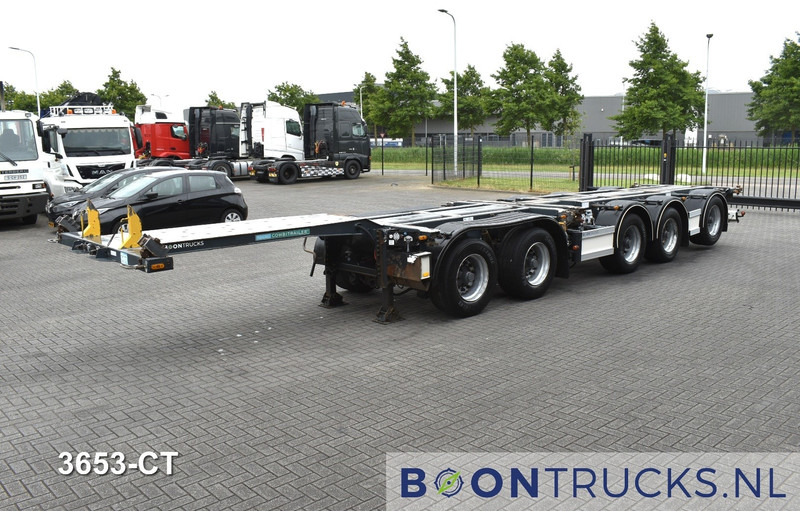 D-Tec CT-60-05D COMBITRAILER | 2x20-30-40-45ft HC * 3x STEERING * 3x LIFT AXLE * NL TRAILER - Konteineris-vežimus/ Sukeisti kūną puspriekabė: foto 5 D-Tec CT-60-05D COMBITRAILER | 2x20-30-40-45ft HC * 3x STEERING * 3x LIFT AXLE * NL TRAILER - Konteineris-vežimus/ Sukeisti kūną puspriekabė: foto 5