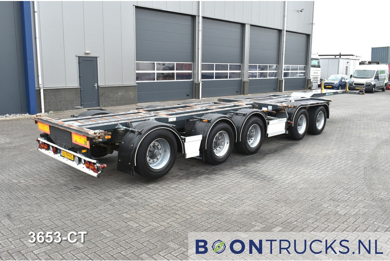 D-Tec CT-60-05D COMBITRAILER | 2x20-30-40-45ft HC * 3x STEERING * 3x LIFT AXLE * NL TRAILER - Konteineris-vežimus/ Sukeisti kūną puspriekabė: foto 1 D-Tec CT-60-05D COMBITRAILER | 2x20-30-40-45ft HC * 3x STEERING * 3x LIFT AXLE * NL TRAILER - Konteineris-vežimus/ Sukeisti kūną puspriekabė: foto 1