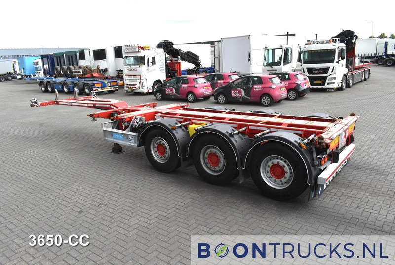 D-Tec FLEXITRAILER | 2x20-30-40-45ft HC * 2x LIFT AXLE * 2x EXTENDABLE * MOT 11-2025 - Konteineris-vežimus/ Sukeisti kūną puspriekabė: foto 3 D-Tec FLEXITRAILER | 2x20-30-40-45ft HC * 2x LIFT AXLE * 2x EXTENDABLE * MOT 11-2025 - Konteineris-vežimus/ Sukeisti kūną puspriekabė: foto 3