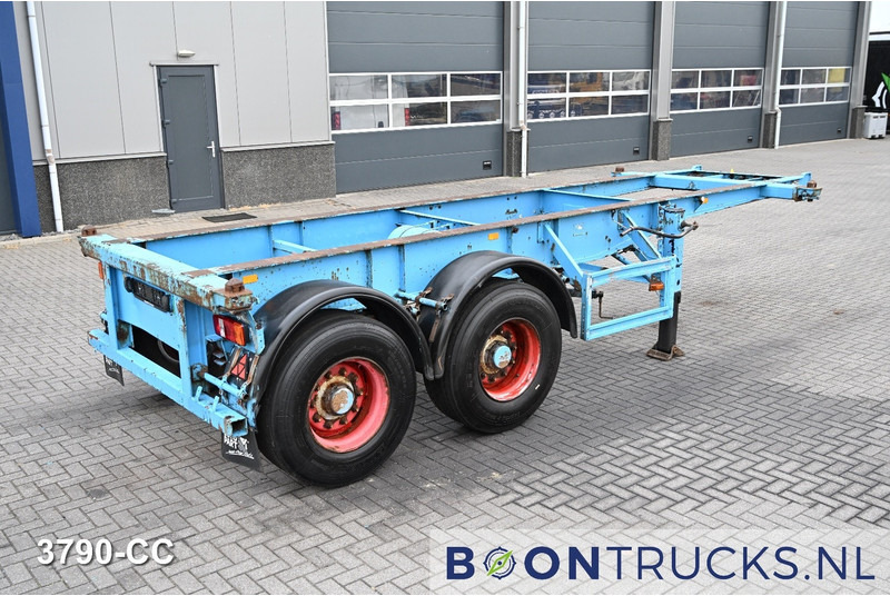 KOHLER CS 20/2 CHASSIS | 20ft * STEEL SUSPENSION * SAF / DRUM * 6x AVAILABLE - Konteineris-vežimus/ Sukeisti kūną puspriekabė: foto 1 KOHLER CS 20/2 CHASSIS | 20ft * STEEL SUSPENSION * SAF / DRUM * 6x AVAILABLE - Konteineris-vežimus/ Sukeisti kūną puspriekabė: foto 1