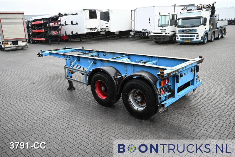 KOHLER CS 20/2 CHASSIS | 20ft * STEEL SUSPENSION * SAF / DRUM * 6x AVAILABLE - Konteineris-vežimus/ Sukeisti kūną puspriekabė: foto 3 KOHLER CS 20/2 CHASSIS | 20ft * STEEL SUSPENSION * SAF / DRUM * 6x AVAILABLE - Konteineris-vežimus/ Sukeisti kūną puspriekabė: foto 3