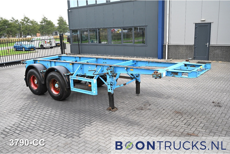 KOHLER CS 20/2 CHASSIS | 20ft * STEEL SUSPENSION * SAF / DRUM * 6x AVAILABLE - Konteineris-vežimus/ Sukeisti kūną puspriekabė: foto 4 KOHLER CS 20/2 CHASSIS | 20ft * STEEL SUSPENSION * SAF / DRUM * 6x AVAILABLE - Konteineris-vežimus/ Sukeisti kūną puspriekabė: foto 4