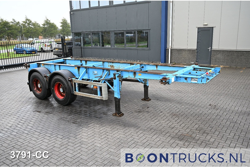 KOHLER CS 20/2 CHASSIS | 20ft * STEEL SUSPENSION * SAF / DRUM * 6x AVAILABLE - Konteineris-vežimus/ Sukeisti kūną puspriekabė: foto 4 KOHLER CS 20/2 CHASSIS | 20ft * STEEL SUSPENSION * SAF / DRUM * 6x AVAILABLE - Konteineris-vežimus/ Sukeisti kūną puspriekabė: foto 4