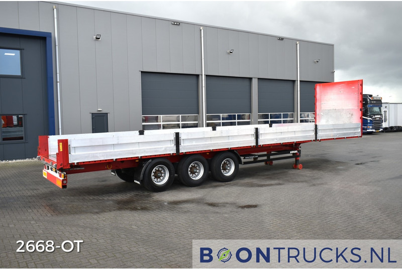 Kögel SN 24 FLATBED | ALU BOARDS * HARDWOOD FLOOR * NL TRAILER * APK 09-2025 * TOP! - Platforminė/ Bortinė puspriekabė: foto 1 Kögel SN 24 FLATBED | ALU BOARDS * HARDWOOD FLOOR * NL TRAILER * APK 09-2025 * TOP! - Platforminė/ Bortinė puspriekabė: foto 1