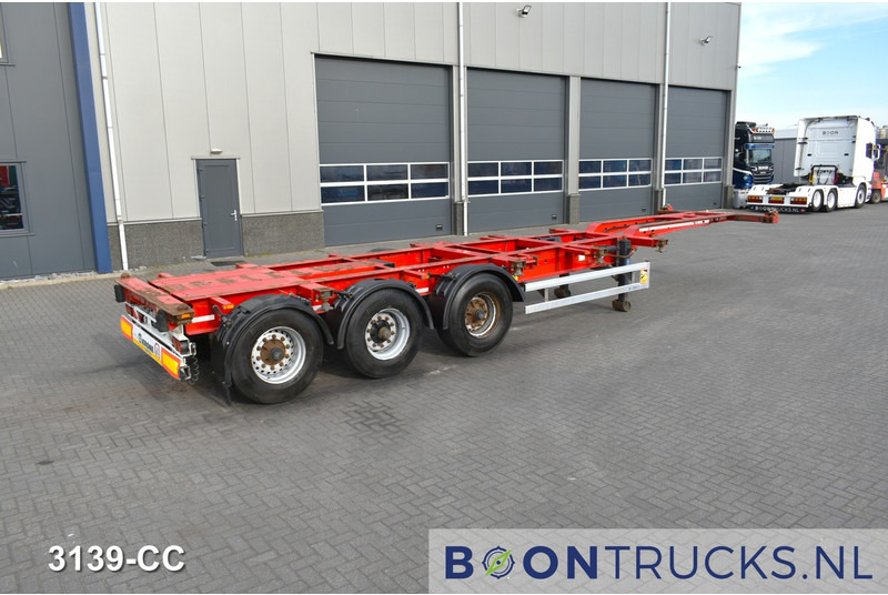 Krone SD BOX LINER | 2x20-30-40ft HC * EXTENDABLE REAR - Konteineris-vežimus/ Sukeisti kūną puspriekabė: foto 1 Krone SD BOX LINER | 2x20-30-40ft HC * EXTENDABLE REAR - Konteineris-vežimus/ Sukeisti kūną puspriekabė: foto 1
