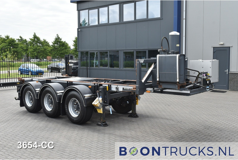 LAG O-3-CC | 20ft TIPPING CHASSIS * 24v SELF SUPPORT * LIFT AXLE * BPW / DISC - Konteineris-vežimus/ Sukeisti kūną puspriekabė: foto 3 LAG O-3-CC | 20ft TIPPING CHASSIS * 24v SELF SUPPORT * LIFT AXLE * BPW / DISC - Konteineris-vežimus/ Sukeisti kūną puspriekabė: foto 3