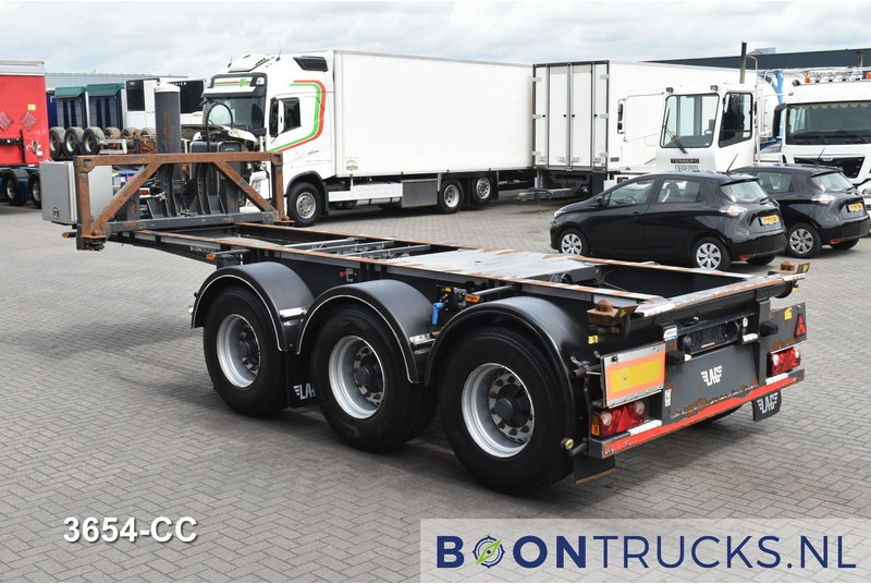 LAG O-3-CC | 20ft TIPPING CHASSIS * 24v SELF SUPPORT * LIFT AXLE * BPW / DISC - Konteineris-vežimus/ Sukeisti kūną puspriekabė: foto 2 LAG O-3-CC | 20ft TIPPING CHASSIS * 24v SELF SUPPORT * LIFT AXLE * BPW / DISC - Konteineris-vežimus/ Sukeisti kūną puspriekabė: foto 2