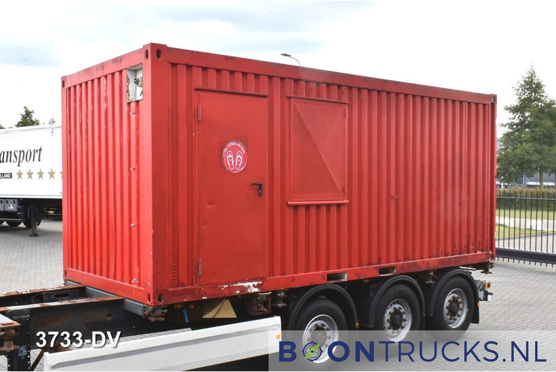Onbekend 20ft CONTAINER | KANTOOR / OPSLAG * VERWARMING * 220V ELECTRA - Garažo įranga: foto 1 Onbekend 20ft CONTAINER | KANTOOR / OPSLAG * VERWARMING * 220V ELECTRA - Garažo įranga: foto 1