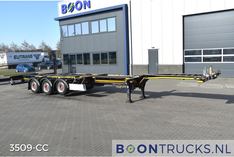 Pacton ET3 | 2x20-30-40-45ft HC * 2x EXTENDABLE * SAF / DISC * NL TRAILER - Konteineris-vežimus/ Sukeisti kūną puspriekabė: foto 4 Pacton ET3 | 2x20-30-40-45ft HC * 2x EXTENDABLE * SAF / DISC * NL TRAILER - Konteineris-vežimus/ Sukeisti kūną puspriekabė: foto 4