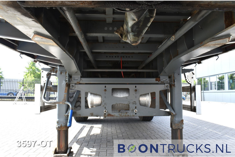 Platforminė/ Bortinė puspriekabė Pacton P3-001 STEENTRAILER | 2x STUURAS * ALU BORDEN * NL TRAILER: foto 10