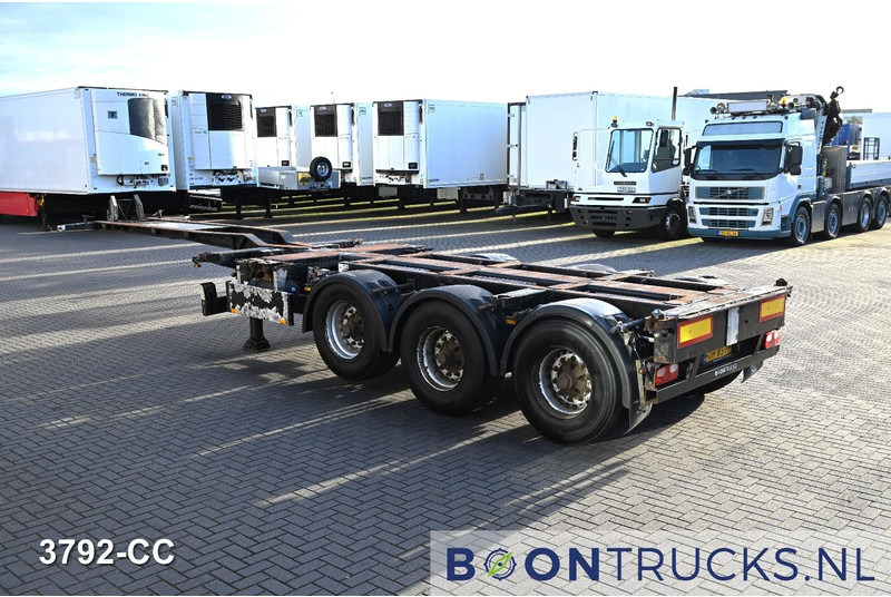 Pacton T3-010 2x20-30-40-45ft HC * 2x EXTENDABLE * 1x LIFT AXLE * NL TRAILER - Konteineris-vežimus/ Sukeisti kūną puspriekabė: foto 3 Pacton T3-010 2x20-30-40-45ft HC * 2x EXTENDABLE * 1x LIFT AXLE * NL TRAILER - Konteineris-vežimus/ Sukeisti kūną puspriekabė: foto 3