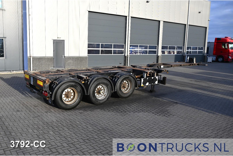 Pacton T3-010 2x20-30-40-45ft HC * 2x EXTENDABLE * 1x LIFT AXLE * NL TRAILER - Konteineris-vežimus/ Sukeisti kūną puspriekabė: foto 1 Pacton T3-010 2x20-30-40-45ft HC * 2x EXTENDABLE * 1x LIFT AXLE * NL TRAILER - Konteineris-vežimus/ Sukeisti kūną puspriekabė: foto 1