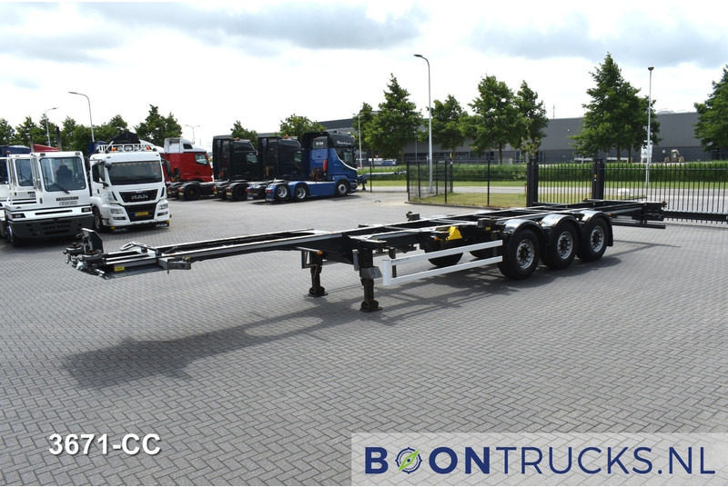 Renders EURO 925 | 2x20-30-40-45ft HC * LIFT AXLE * DISC BRAKES * EXTENDABLE REAR * MOT - Konteineris-vežimus/ Sukeisti kūną puspriekabė: foto 5 Renders EURO 925 | 2x20-30-40-45ft HC * LIFT AXLE * DISC BRAKES * EXTENDABLE REAR * MOT - Konteineris-vežimus/ Sukeisti kūną puspriekabė: foto 5