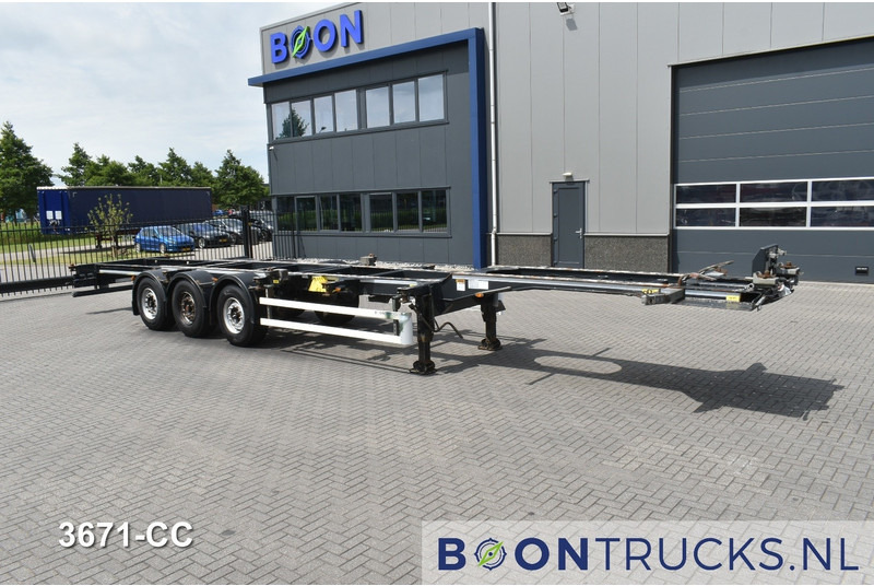 Renders EURO 925 | 2x20-30-40-45ft HC * LIFT AXLE * DISC BRAKES * EXTENDABLE REAR * MOT - Konteineris-vežimus/ Sukeisti kūną puspriekabė: foto 4 Renders EURO 925 | 2x20-30-40-45ft HC * LIFT AXLE * DISC BRAKES * EXTENDABLE REAR * MOT - Konteineris-vežimus/ Sukeisti kūną puspriekabė: foto 4