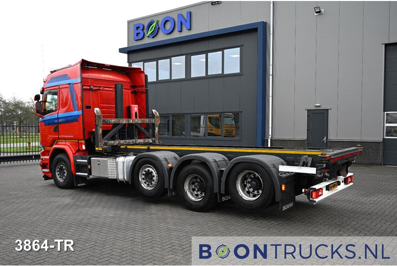 Scania R450 8x2 | EURO6 * CONTAINER TRANSPORT * 20ft TIPPING * NL TRUCK * APK 02-2026 - Konteineris-vežimus/ Sukeisti kūną sunkvežimis: foto 4 Scania R450 8x2 | EURO6 * CONTAINER TRANSPORT * 20ft TIPPING * NL TRUCK * APK 02-2026 - Konteineris-vežimus/ Sukeisti kūną sunkvežimis: foto 4