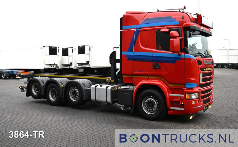 Scania R450 8x2 | EURO6 * CONTAINER TRANSPORT * 20ft TIPPING * NL TRUCK * APK 02-2026 - Konteineris-vežimus/ Sukeisti kūną sunkvežimis: foto 3 Scania R450 8x2 | EURO6 * CONTAINER TRANSPORT * 20ft TIPPING * NL TRUCK * APK 02-2026 - Konteineris-vežimus/ Sukeisti kūną sunkvežimis: foto 3