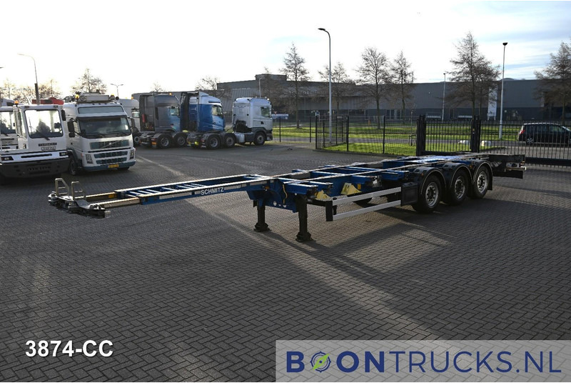 Schmitz Cargobull SCB*S3D | 2x20-30-40-45ft HC * LIFT AXLE * DISC BRAKE * EXTENDABLE REAR - Konteineris-vežimus/ Sukeisti kūną puspriekabė: foto 5 Schmitz Cargobull SCB*S3D | 2x20-30-40-45ft HC * LIFT AXLE * DISC BRAKE * EXTENDABLE REAR - Konteineris-vežimus/ Sukeisti kūną puspriekabė: foto 5