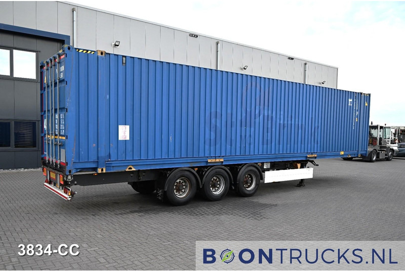Schmitz Cargobull SCF 24 FIXXED CHASSIS | 40ft HC * 4350 kg * APK 12-2026 * NL TRAILER - Furgonas puspriekabė: foto 1 Schmitz Cargobull SCF 24 FIXXED CHASSIS | 40ft HC * 4350 kg * APK 12-2026 * NL TRAILER - Furgonas puspriekabė: foto 1