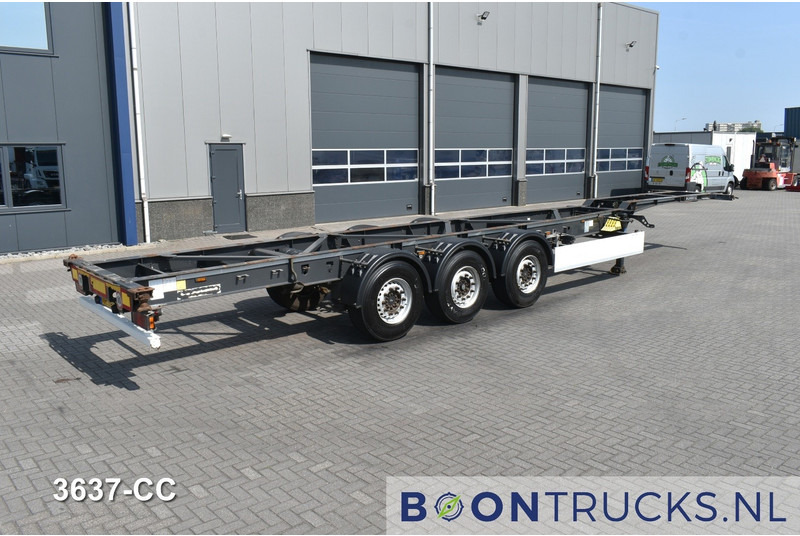 Schmitz Cargobull SCF 24 G LIGHT FIXED CHASSIS | 45ft HC * 4400 Kg * DISC BRAKES * NL TRAILER * APK 04-2026 - Konteineris-vežimus/ Sukeisti kūną puspriekabė: foto 1 Schmitz Cargobull SCF 24 G LIGHT FIXED CHASSIS | 45ft HC * 4400 Kg * DISC BRAKES * NL TRAILER * APK 04-2026 - Konteineris-vežimus/ Sukeisti kūną puspriekabė: foto 1