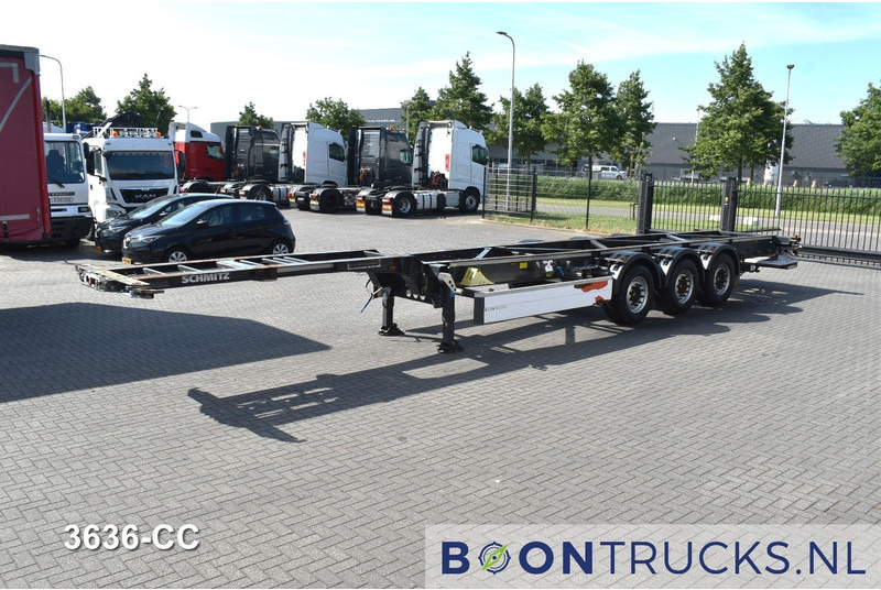 Schmitz Cargobull SCF 24 G LIGHT VAST CHASSIS | 45ft HC * LAADKLEP 2000 Kg * NL TRAILER * APK 04-2026 - Konteineris-vežimus/ Sukeisti kūną puspriekabė: foto 5 Schmitz Cargobull SCF 24 G LIGHT VAST CHASSIS | 45ft HC * LAADKLEP 2000 Kg * NL TRAILER * APK 04-2026 - Konteineris-vežimus/ Sukeisti kūną puspriekabė: foto 5