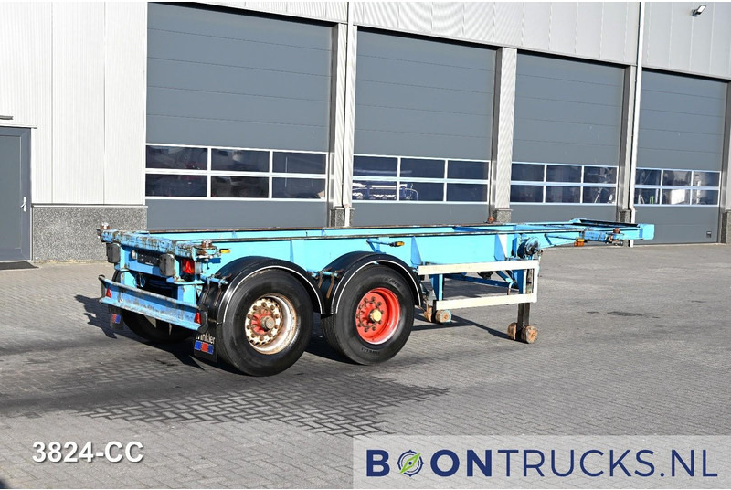 Schweriner Nutzfahrzeuge CS 20 CHASSIS | 20 ft * STEEL SUSPENSION * BPW/DRUM * 9x AVAILABLE - Konteineris-vežimus/ Sukeisti kūną puspriekabė: foto 1 Schweriner Nutzfahrzeuge CS 20 CHASSIS | 20 ft * STEEL SUSPENSION * BPW/DRUM * 9x AVAILABLE - Konteineris-vežimus/ Sukeisti kūną puspriekabė: foto 1