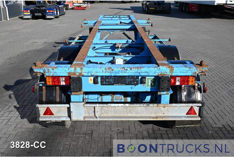 Schweriner Nutzfahrzeuge CS 20 CHASSIS | 20ft * STEEL SUSPENSION * BPW/DRUM * 9x AVAILABLE - Konteineris-vežimus/ Sukeisti kūną puspriekabė: foto 5 Schweriner Nutzfahrzeuge CS 20 CHASSIS | 20ft * STEEL SUSPENSION * BPW/DRUM * 9x AVAILABLE - Konteineris-vežimus/ Sukeisti kūną puspriekabė: foto 5