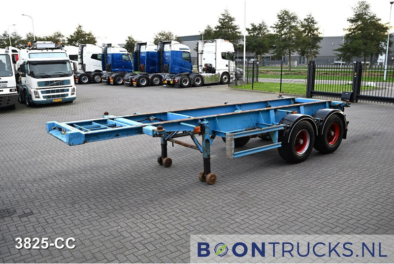 Schweriner Nutzfahrzeuge CS 20 CHASSIS | 20ft * STEEL SUSPENSION * BPW / DRUM * 9x AVAILABLE - Konteineris-vežimus/ Sukeisti kūną puspriekabė: foto 5 Schweriner Nutzfahrzeuge CS 20 CHASSIS | 20ft * STEEL SUSPENSION * BPW / DRUM * 9x AVAILABLE - Konteineris-vežimus/ Sukeisti kūną puspriekabė: foto 5