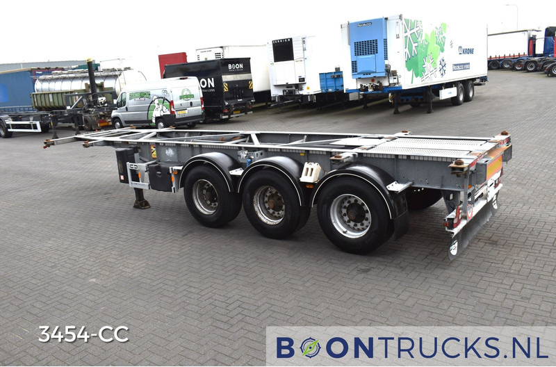 Van Hool 3B0070 TANK CHASSIS | 20-30ft * 3780 Kg * ADR AT/FL/OX * BPW/DISC * GALVANISED - Konteineris-vežimus/ Sukeisti kūną puspriekabė: foto 2 Van Hool 3B0070 TANK CHASSIS | 20-30ft * 3780 Kg * ADR AT/FL/OX * BPW/DISC * GALVANISED - Konteineris-vežimus/ Sukeisti kūną puspriekabė: foto 2
