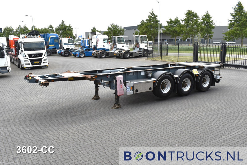 Van Hool 3B0071 TANK CHASSIS | 20-30ft * ADR: FL, AT, OX * 3840 KG * LIFT AXLE - Konteineris-vežimus/ Sukeisti kūną puspriekabė: foto 4 Van Hool 3B0071 TANK CHASSIS | 20-30ft * ADR: FL, AT, OX * 3840 KG * LIFT AXLE - Konteineris-vežimus/ Sukeisti kūną puspriekabė: foto 4