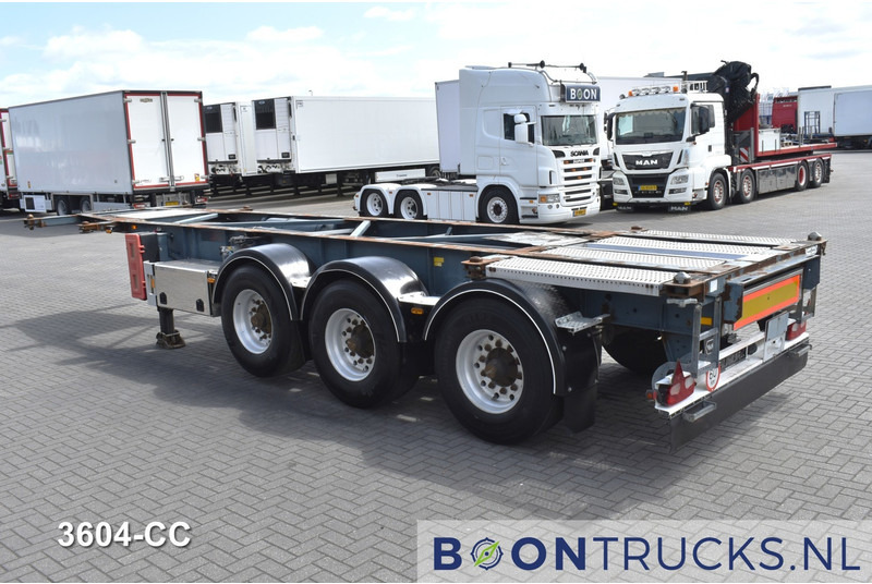 Van Hool 3B0071 TANK CHASSIS | 20-30ft * ADR: FL, AT, OX * 3840 KG * LIFT AXLE - Konteineris-vežimus/ Sukeisti kūną puspriekabė: foto 2 Van Hool 3B0071 TANK CHASSIS | 20-30ft * ADR: FL, AT, OX * 3840 KG * LIFT AXLE - Konteineris-vežimus/ Sukeisti kūną puspriekabė: foto 2