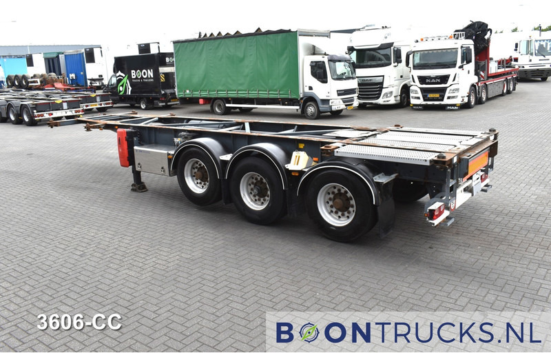 Van Hool 3B0071 TANK CHASSIS | 20-30ft * ADR: FL, AT, OX * 3840 KG * LIFT AXLE - Konteineris-vežimus/ Sukeisti kūną puspriekabė: foto 3 Van Hool 3B0071 TANK CHASSIS | 20-30ft * ADR: FL, AT, OX * 3840 KG * LIFT AXLE - Konteineris-vežimus/ Sukeisti kūną puspriekabė: foto 3