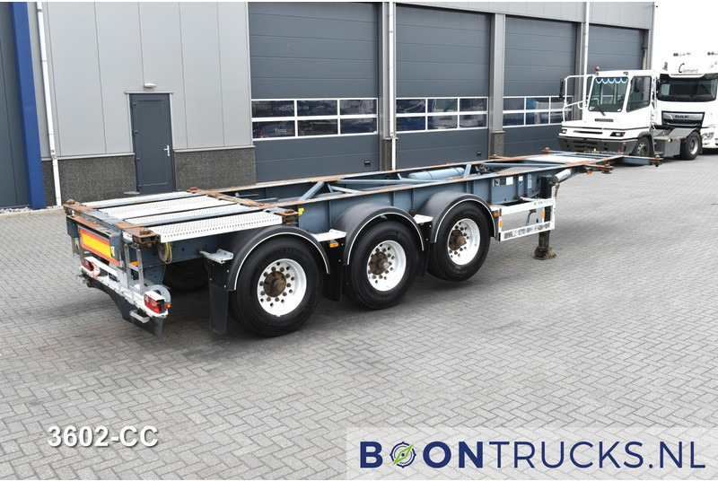 Van Hool 3B0071 TANK CHASSIS | 20-30ft * ADR: FL, AT, OX * 3840 KG * LIFT AXLE - Konteineris-vežimus/ Sukeisti kūną puspriekabė: foto 1 Van Hool 3B0071 TANK CHASSIS | 20-30ft * ADR: FL, AT, OX * 3840 KG * LIFT AXLE - Konteineris-vežimus/ Sukeisti kūną puspriekabė: foto 1